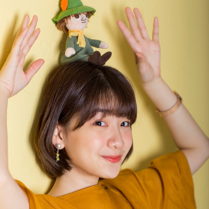 香港飾品 Moomin Jewelry 的 Snufkin 耳夾式耳環
