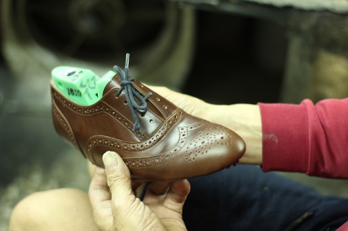 o'ringo 林果 女鞋製作過程
