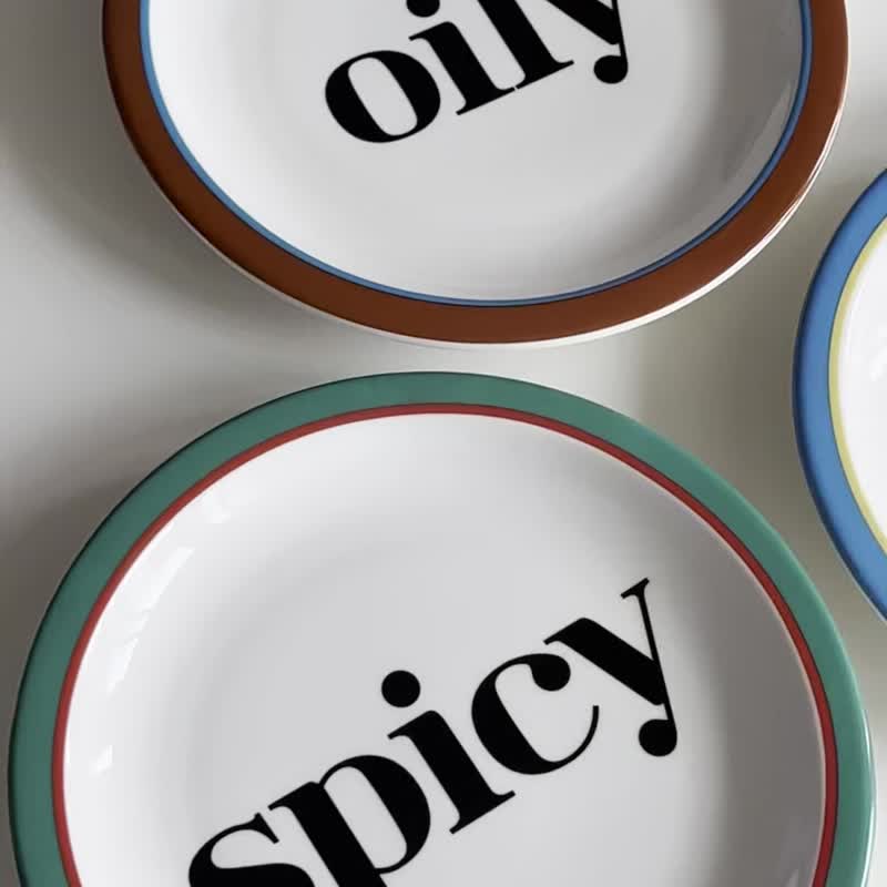 Tasty King Oily - Plates & Trays - Pottery 