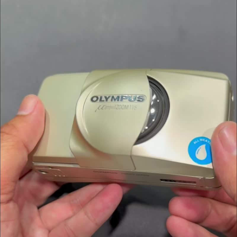 135底片 Olympus Mju Zoom 115 變焦鏡頭 底片相機 菲林 - 相機/拍立得 - 塑膠 金色