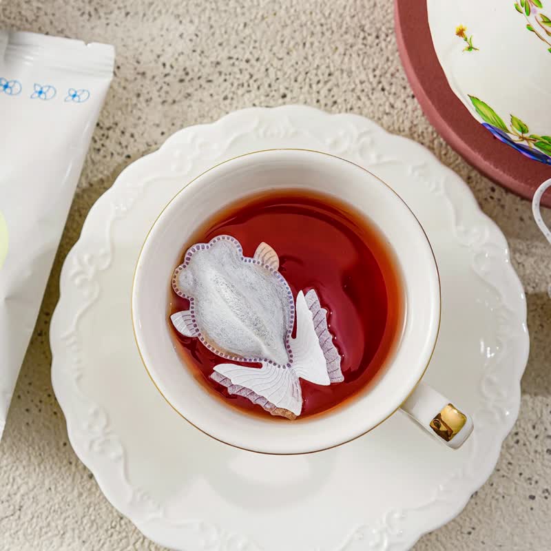 金魚茶包【莫斯卡托】獨享包(10包入) 伴手禮 英式紅茶 茶葉 - 茶葉/茶包 - 植物．花 