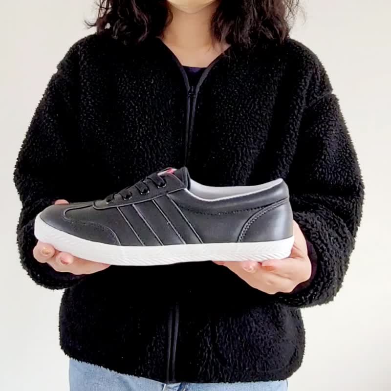 Koyama 2.0 Leather Flat Slip-ons - Black - Women's Casual Shoes - Faux Leather Black
