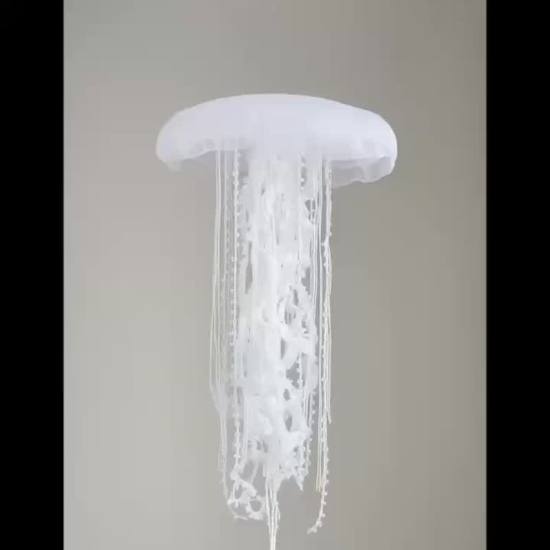 Sea crystal jellyfish ( White ) 1pc - Wall Décor - Other Materials White