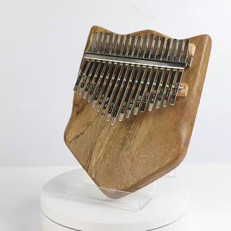 造型楠木拇指琴/ 17音單板拇指琴 /KALIMBA - 吉他/樂器 - 木頭 金色