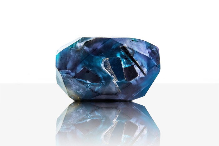 Blue Meteorite Soap