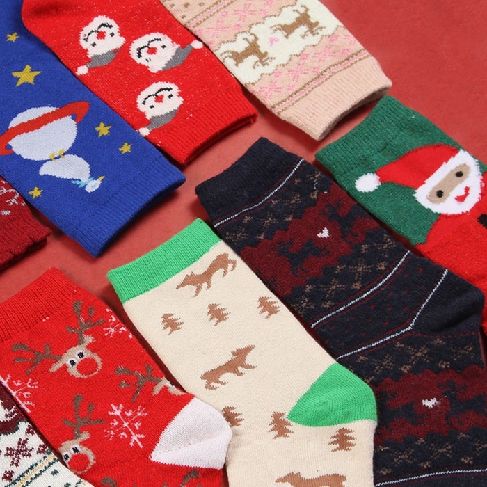 Christmas Holiday Socks gift set