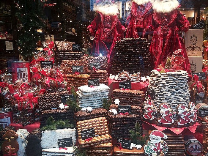 Christmas market in Aachen Germany Europe of Christmas dessert