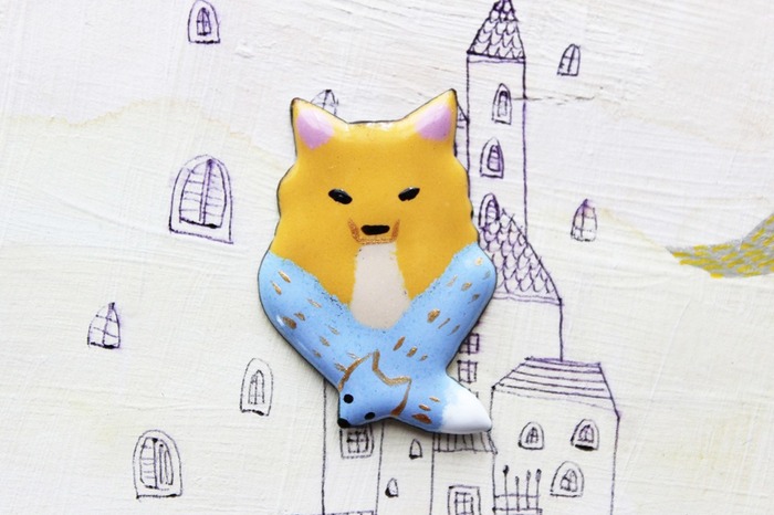 Buy Paw Pride / Furry Pride Embroidered Keyrings Online in India