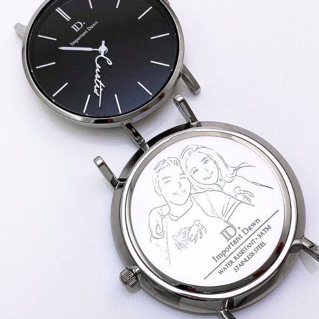 IDwatch 手錶 2020聖誕節 聖誕禮物 訂製禮物 客製 情人 情侶 