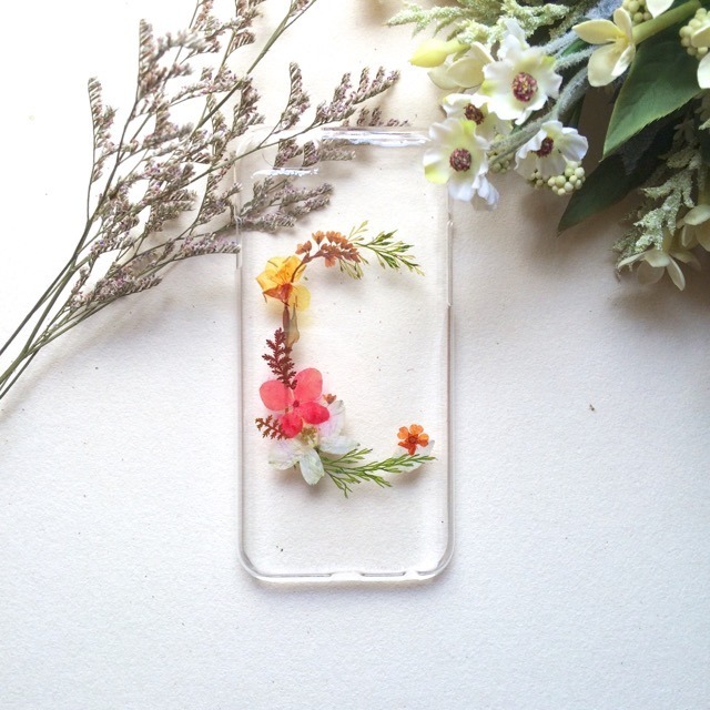 2018 Valentine's Day gift: Personalized pressed flowers phone case