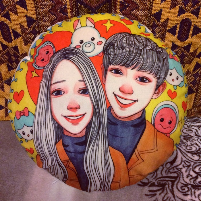 2018 Valentine's Day gift: Personalized funny couple pillows