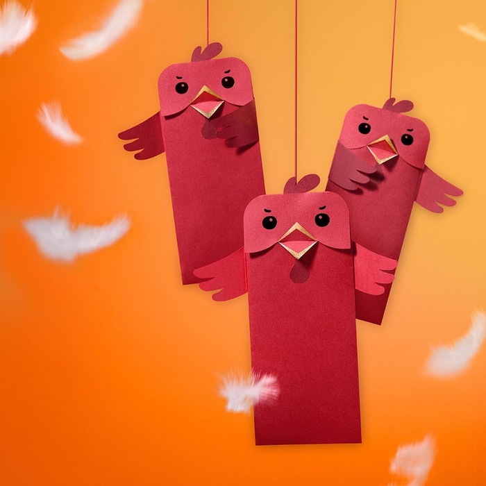 DIY Lucky Red Envelopes Celebrating Chinese New Year - Thrifty Jinxy