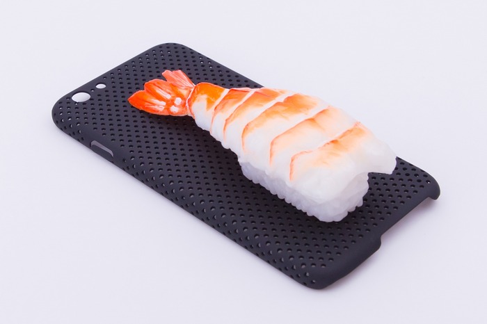 Christmas gift sushi phone case from Japan