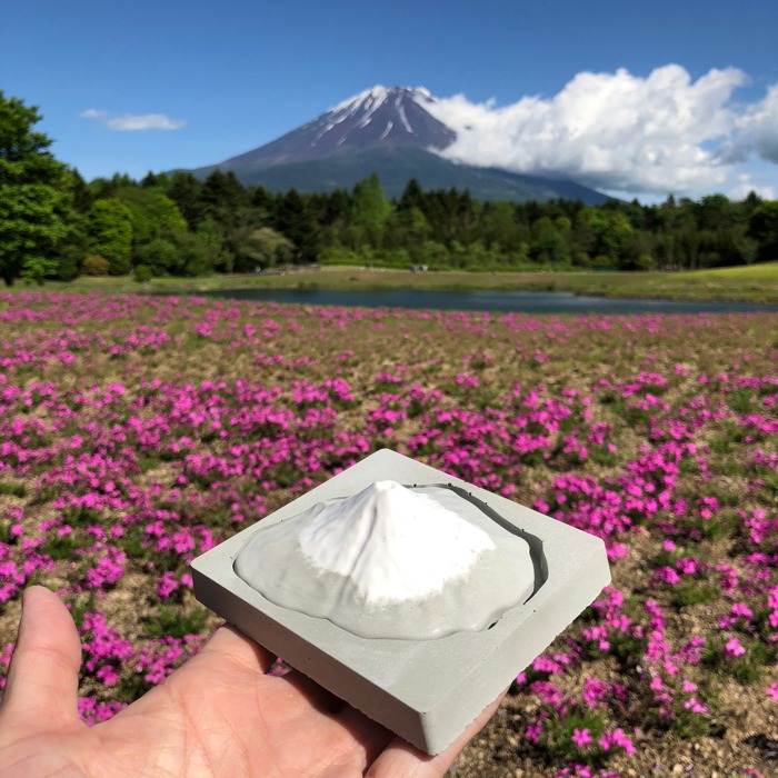 河口湖 日本 富士山 旅遊 水泥 擴香 