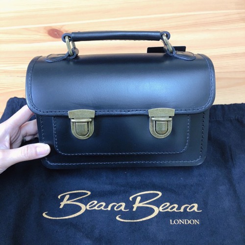 Santa Anna Mini British leather retro chain pouch / shoulder bag 