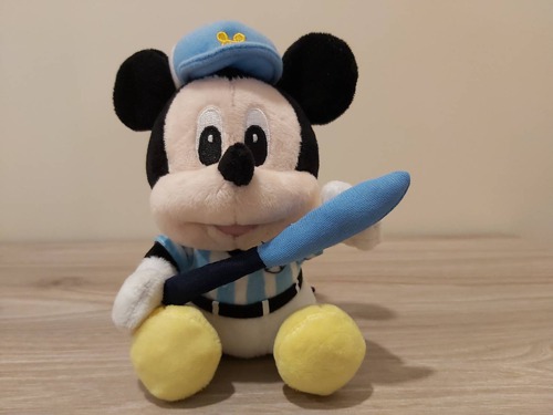 infoThink Mickey Mouse Series Plush Doll Bluetooth Speaker - Baseball Mickey