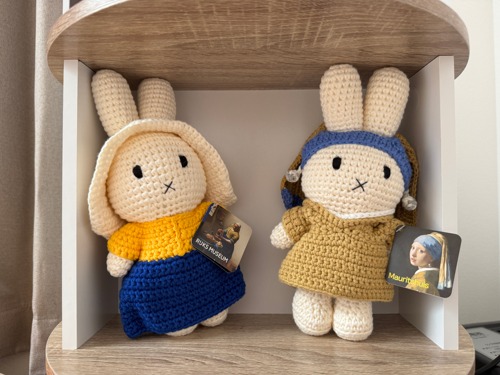 Just Dutch (オランダ) | ミッフィー 編みぐるみ 真珠の耳飾りの少女