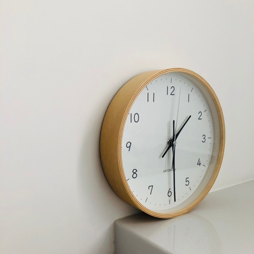 販売を販売 【新着商品】KATOMOKU plywood wall clock 12 km- 置時計