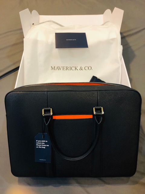 Manhattan Leather Briefcase – Maverick & Co.
