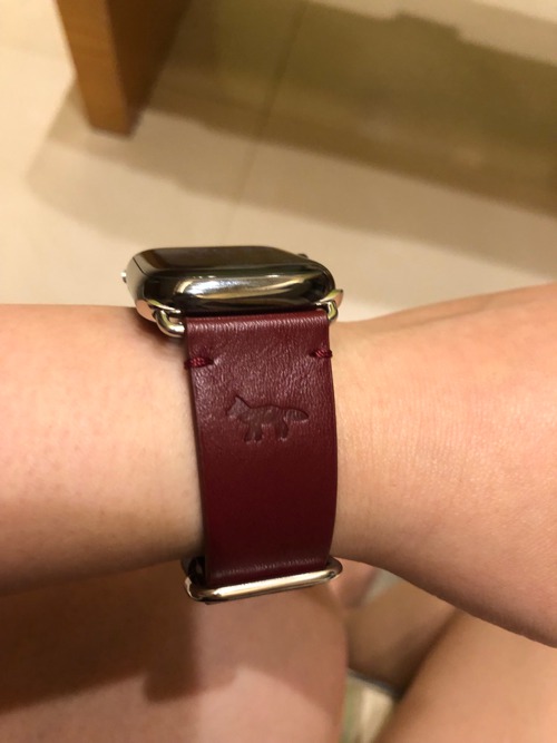 Native Union | Maison Kitsune コラボ Apple Watch レザー