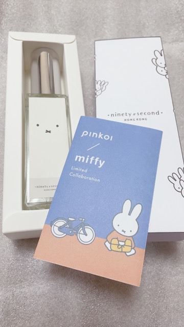 Pinkoi x miffy】ミッフィーの香水│ホワイトフローラルの香り│ninety second - ショップ ナインティセカンド 香水 -  Pinkoi