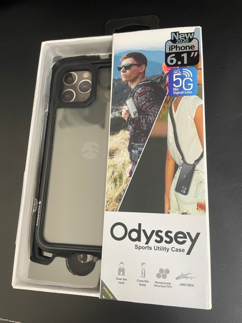 SwitchEasy Odyssey Sports Utility Aluminum Metal Case with Strap