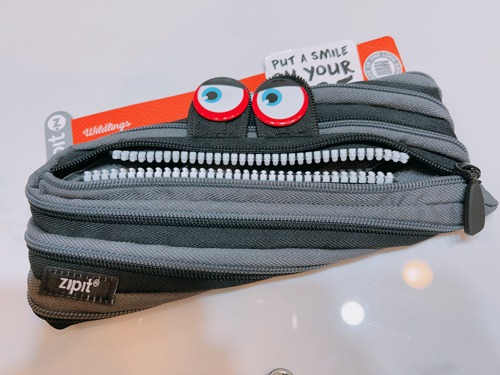 Zipit Grillz Monster Steel Teeth Pencil Case - Bad Bad Purple (Silver) -  Shop zipit Pencil Cases - Pinkoi