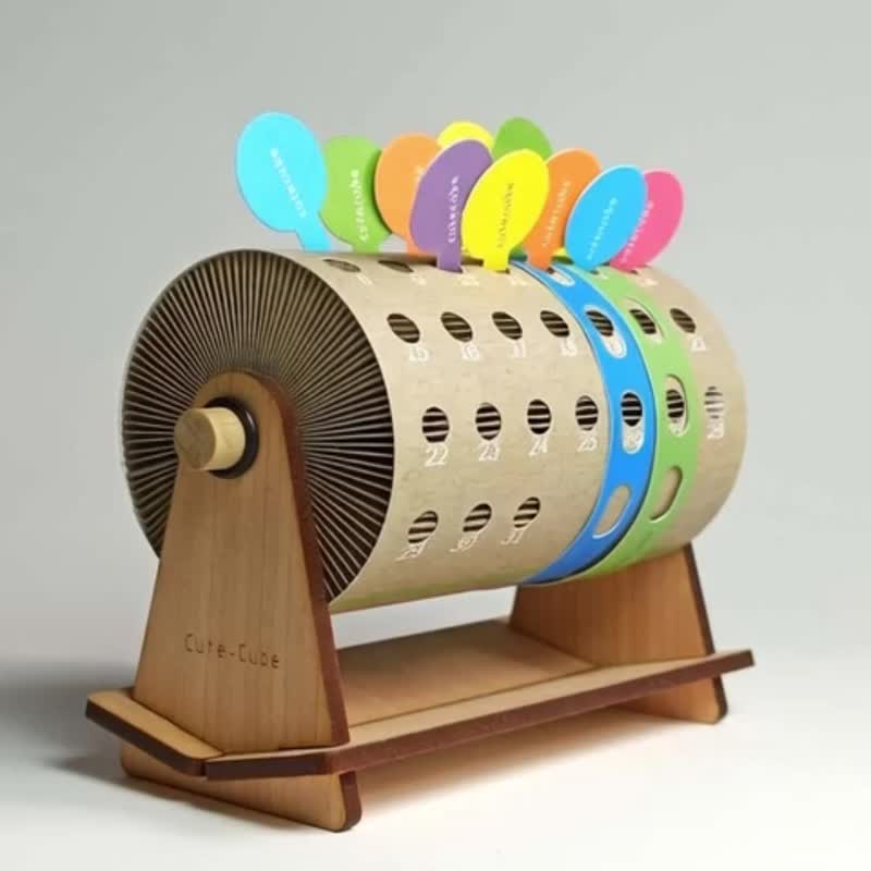 ロンドンアイ万年カレンダー - 年間カレンダー/クリスマスギフト/プレゼント交換/月間カレンダー - カレンダー - 紙 多色