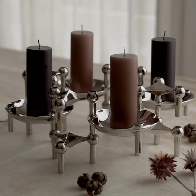 STOFF 燭台碗 bowl - 香氛蠟燭/燭台 - 其他金屬 