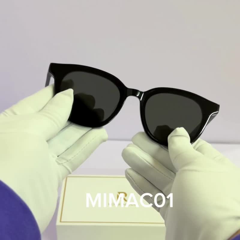 MIMA - BLACK C01 - Sunglasses - Resin Black