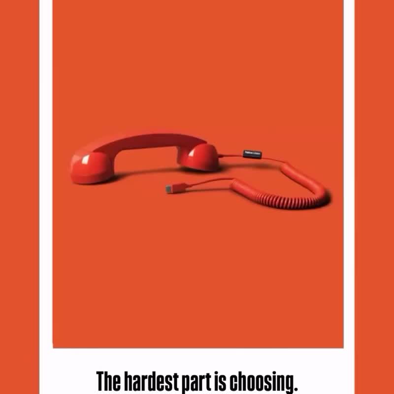 Native Union | POP PHONE 復古話筒 - 丁香紫 - 科技小物 - 環保材質 紫色