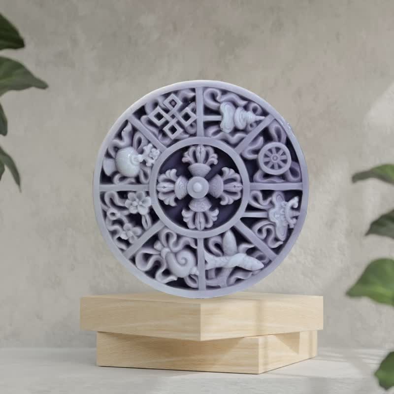 隠された八宝開運招福の手作り石鹸に、さまざまなエッセンシャルオイルの香りをプラス - 石けん - その他の素材 多色