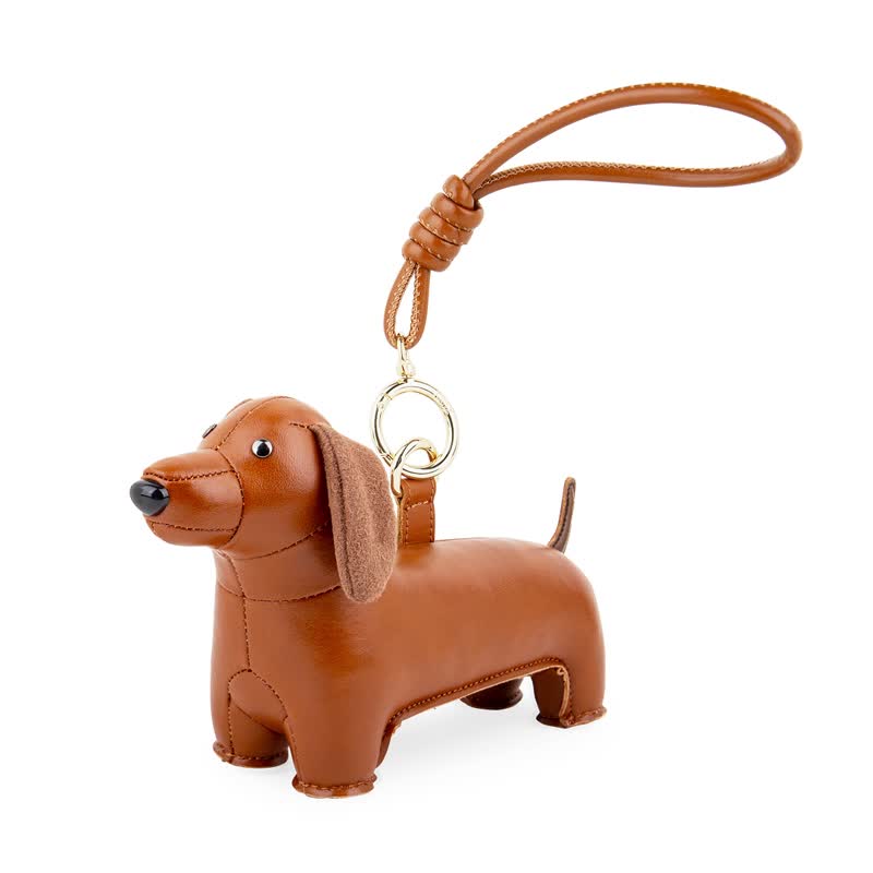 【Bag Charm】  Teckel Bag Charm - Charms - Faux Leather 