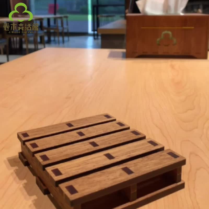 【手作DIY】中小朋友玩具(堆高機) 手作DIY 組裝 玩具 - 木工/竹藝/紙雕 - 木頭 咖啡色