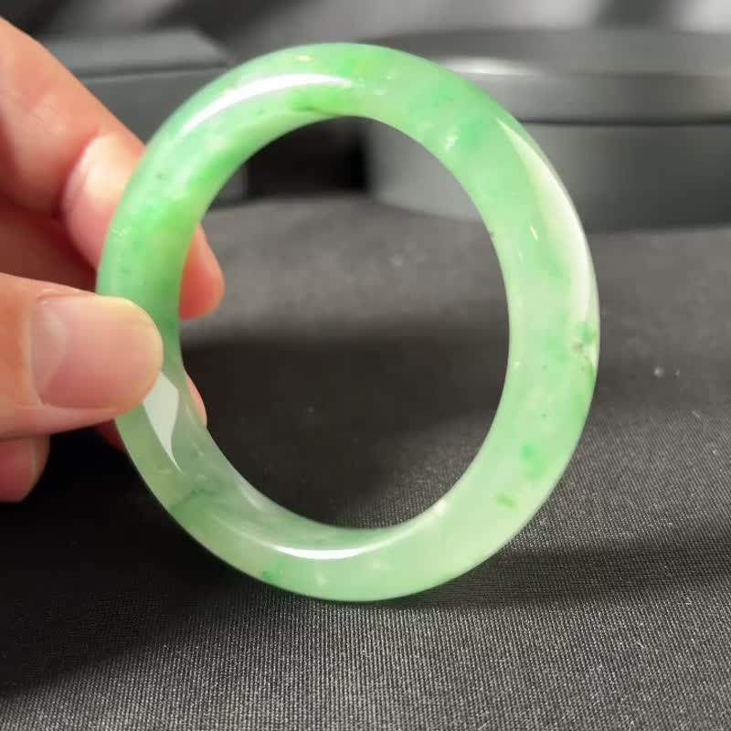 冰綠非洲翠手鐲 2500 #16.8 - 手鍊/手環 - 玉石 