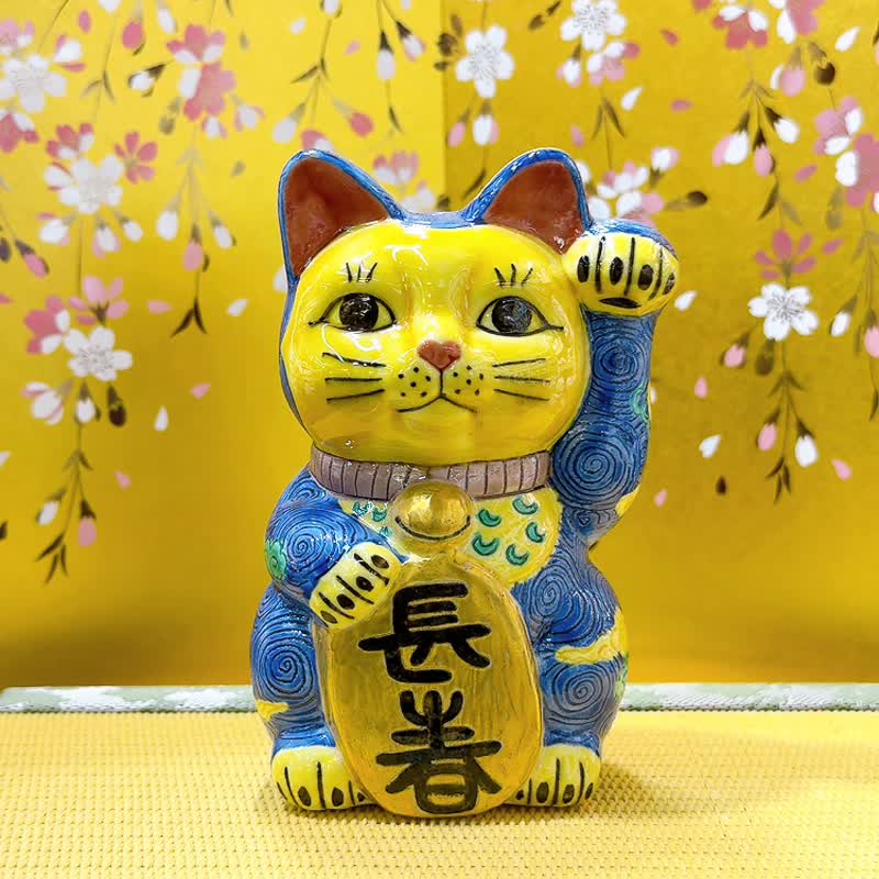 【龍躍尊寶】日本清水燒招財貓 | 加藤雲龍 - 擺飾/家飾品 - 瓷 多色