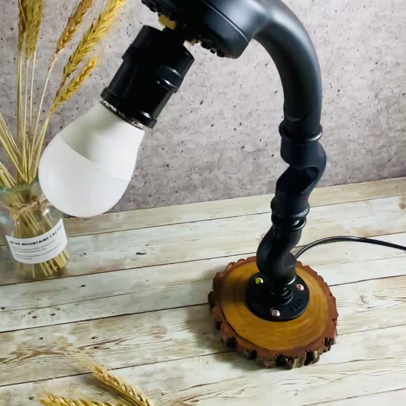 Shower Light Pipe Lamp - โคมไฟ - โลหะ สีดำ