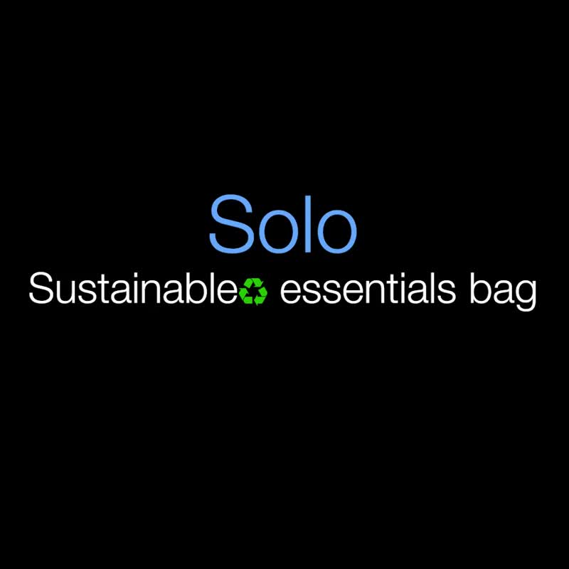Solo - Messenger Bags & Sling Bags - Eco-Friendly Materials Gray