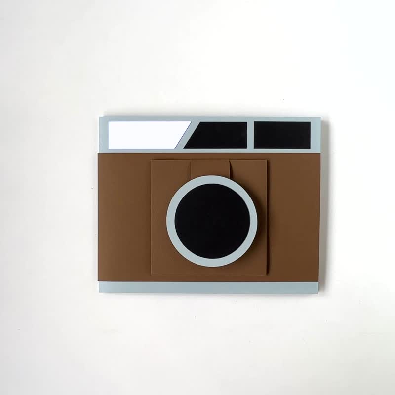 卡片材料包--- 相簿相冊材料組合包－棕色 (需自己動手做) - 卡片/明信片 - 紙 咖啡色
