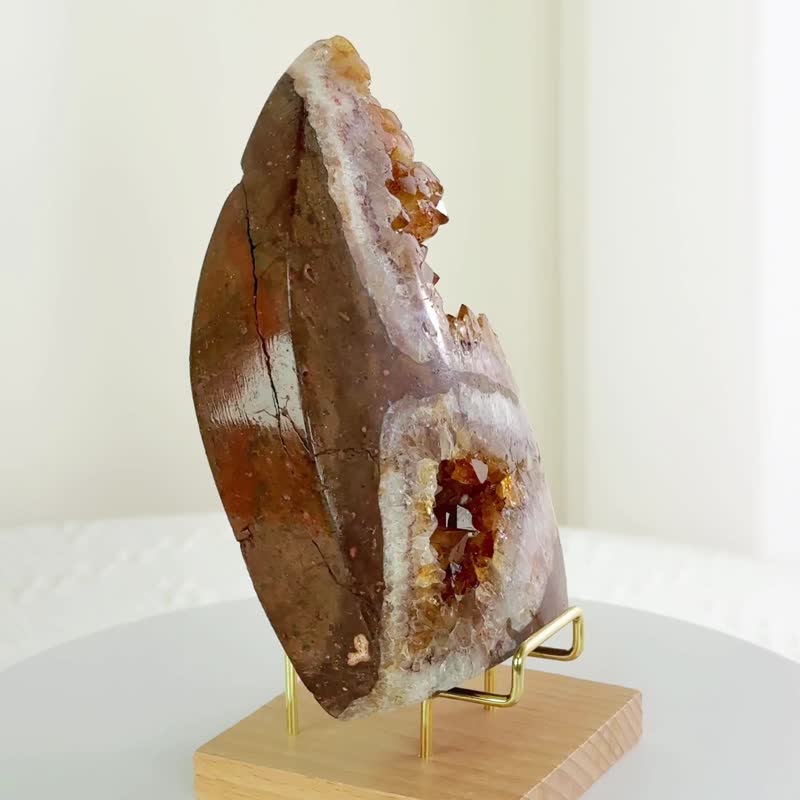 巴西聖火  3070587 【天然黃水晶】 - 擺飾/家飾品 - 水晶 黃色