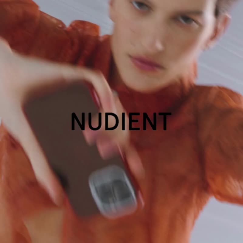 【限時6折】NUDIENT | iPhone14系列 透明手機殼-FORM/透明黑 - 手機殼/手機套 - 塑膠 
