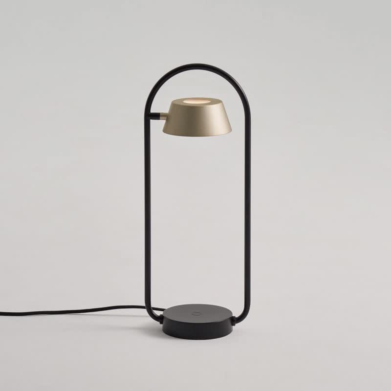 OLO タッチ調光テーブルランプ シェード反転式ベッドサイドランプ iFデザイン賞受賞 - 照明・ランプ - 金属 