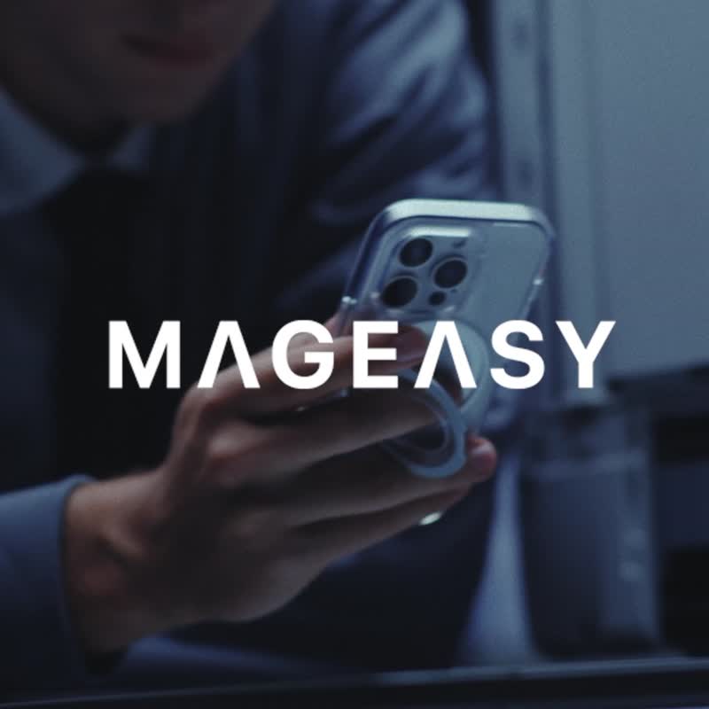 MAGEASY iPhone 16 MagStand 360 M 磁吸指環支架防摔手機殼 - 手機殼/手機套 - 塑膠 