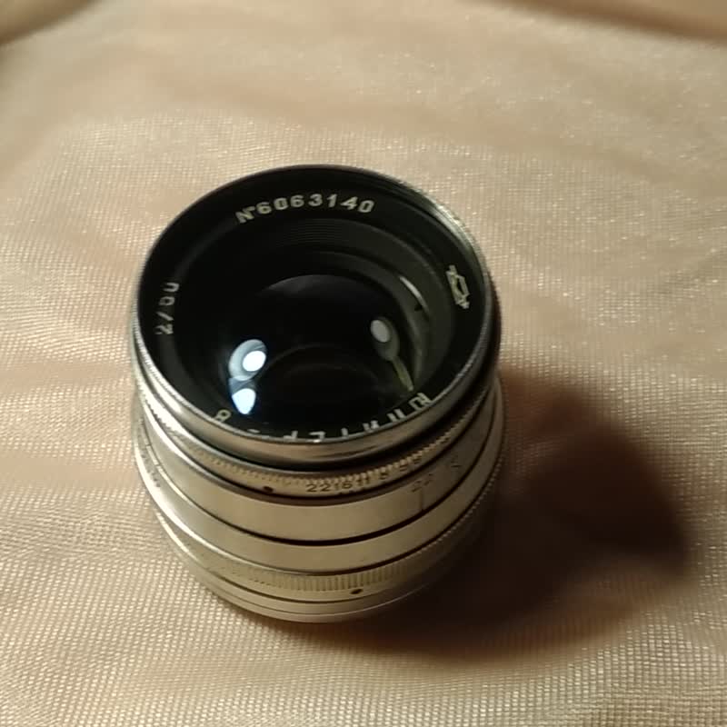 Jupiter-8 50mm f2.0 鏡頭 M39 LTM 適用於 Leica Zorki FED 相機 - 相機/拍立得/底片相機 - 玻璃 銀色