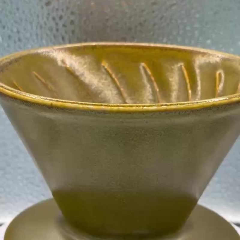 【棋建壂FJ-Flagship X Pottery】簡單濾-慢慢品-陶瓷濾杯系列 - 其他杯子 - 陶 