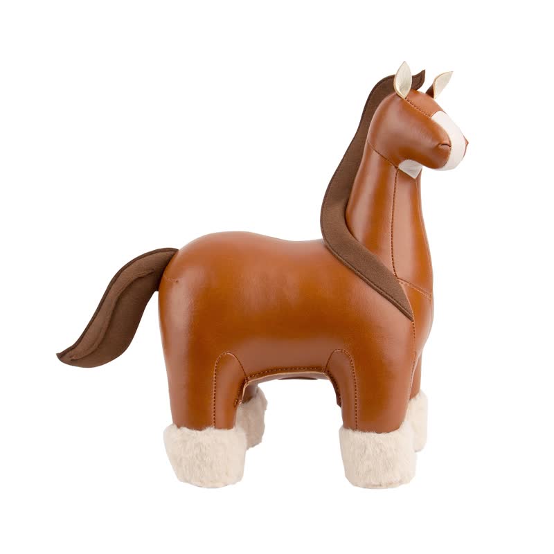 Gaze - Horse Shire - Doorstop - ของวางตกแต่ง - หนังเทียม 