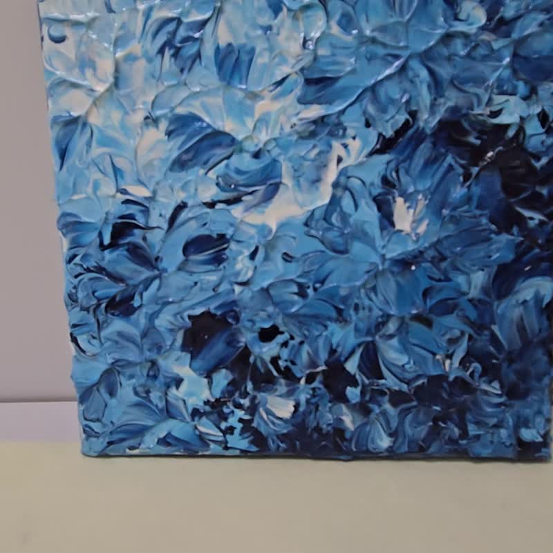 【Lucky Love】手作療癒壓克力畫/丙烯抽象藝術畫/心靈能量/送禮 - 擺飾/家飾品 - 壓克力 