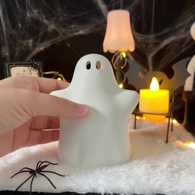 Set Mr Nice Ghost - 擺飾/家飾品 - 塑膠 白色