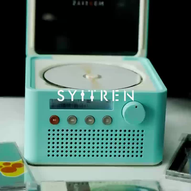 R200 CD player 內建喇叭 便攜式 藍芽收發 (白色/米咖/蒂芬妮藍) - 科技小物 - 塑膠 白色