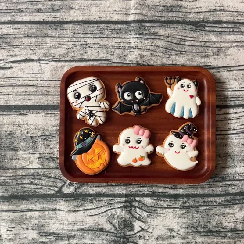 ハロウィンアイシングクッキー - 5枚/セット - クッキー・焼き菓子 - 食材 